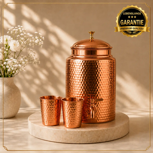 Alma Pure – Kupfer-Wasserspender 99,9 % rein