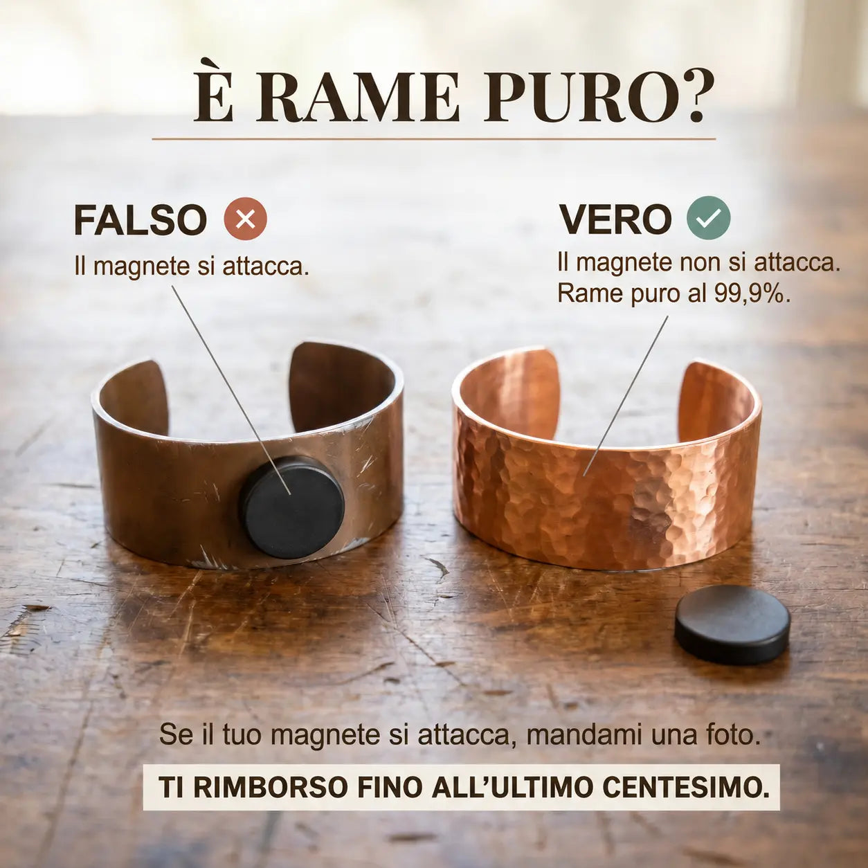 Alma Pure™ – Flora Ring aus reinem Kupfer