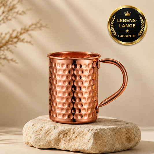 Gehämmerte Kupfermug Alma Pure™